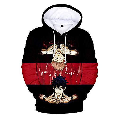 

Inspired by Jujutsu Kaisen Yuji Itadori Cosplay Costume Hoodie Terylene 3D Printing Hoodie For Women's / Men's