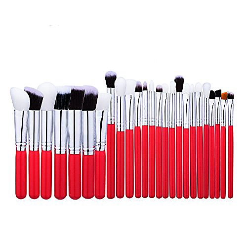 

makeup brush set profession makeup brush set tools make-up toiletry kit cosmetic brush eye brush makeup brush set professional (color : red)