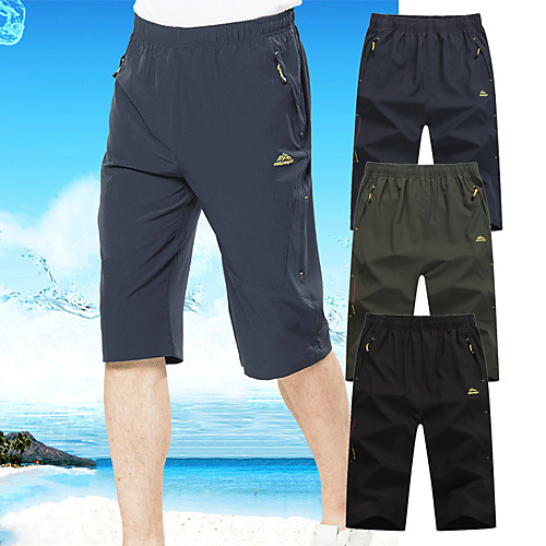 

Men's Hiking Pants Trousers Solid Color Outdoor Regular Fit Breathable Quick Dry High Elasticity Wear Resistance Elastane Bottoms Black Army Green Dark Gray Hunting Fishing Climbing L XL XXL XXXL 4XL