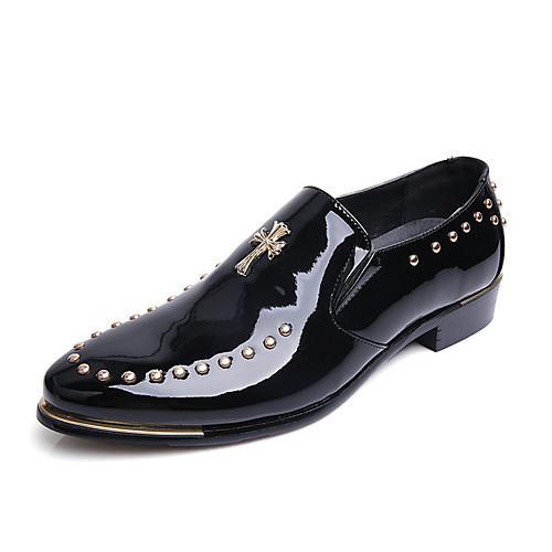 

leather shoes male british style pointed casual korean youth one-legged lazy trend shoes hair stylist men's shoes