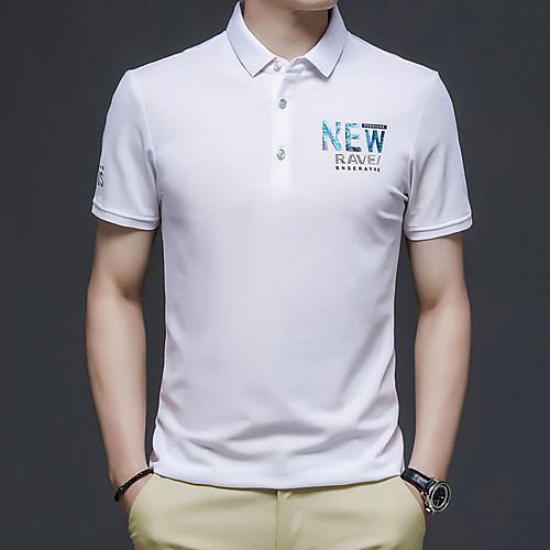 

Men's T shirt Hiking Tee shirt Hiking Polo Shirt Short Sleeve Tee Tshirt Top Outdoor Lightweight Breathable Quick Dry Sweat wicking Autumn / Fall Spring POLY Elastane White Black Pink Hunting Fishing