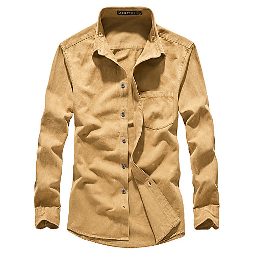 

Men's Hiking Shirt / Button Down Shirts Fishing Shirt Military Tactical Shirt Outdoor Quick Dry Lightweight Breathable Sweat wicking Jacket Shirt Top Fishing Climbing Running Navy Natural yellow Black