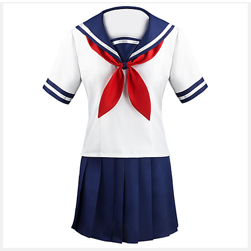 

Inspired by Cosplay Cosplay Anime Cosplay Costumes Japanese Cosplay Suits Top Skirt Bow Tie For Women's