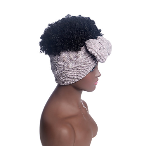 

foreign trade turban fake delivery source cross-border e-commerce african turban small volume short curly hair wig wig manufacturers wholesale