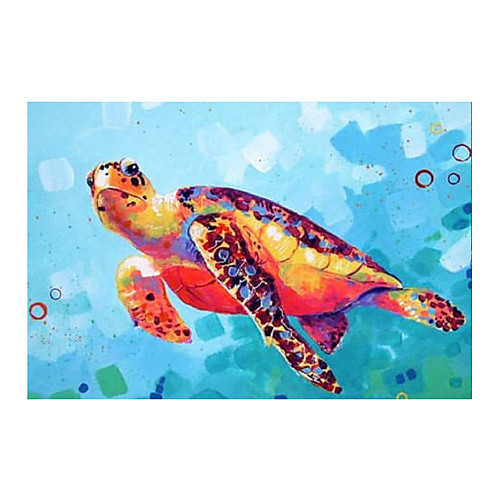 

Oil Painting Hand Painted Horizontal Abstract Modern Rolled Canvas (No Frame)
