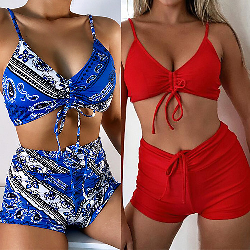 

Women's Tankini Nylon Swimwear Quick Dry Breathable Sleeveless 2 Piece - Swimming Surfing Water Sports Summer