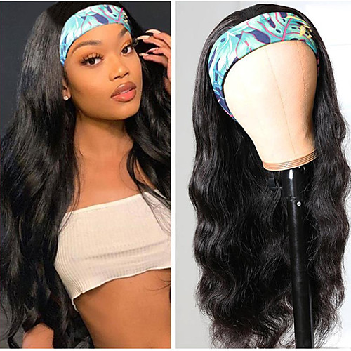 

amazon new product hair band wig european and american wig female long curly hair mechanism chemical fiber headgear headband wig