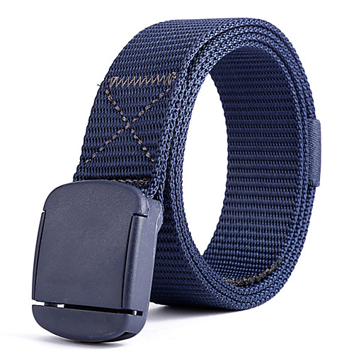 

Belt Men's Military Tactical Belt Wearable Breathable Protective for Solid Colored Canvas Fall Spring Summer