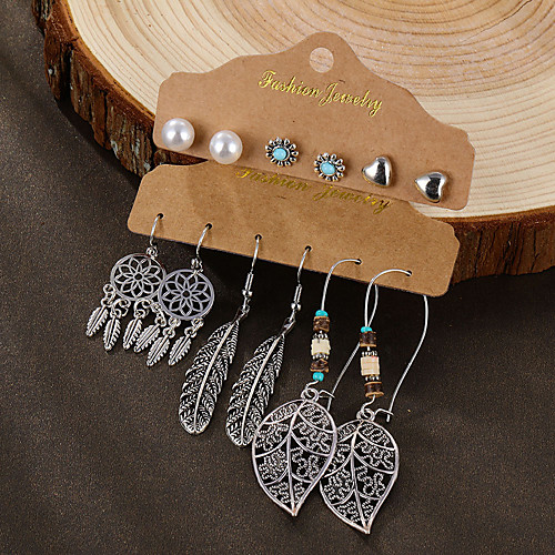 

6-piece earrings set bohemia female earrings