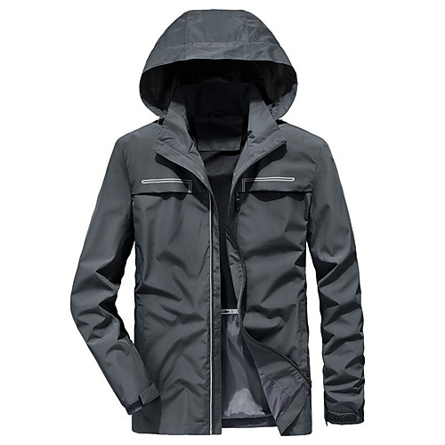 

marc new york by andrew marc men's huxley mid length hooded jacket, raisin, medium