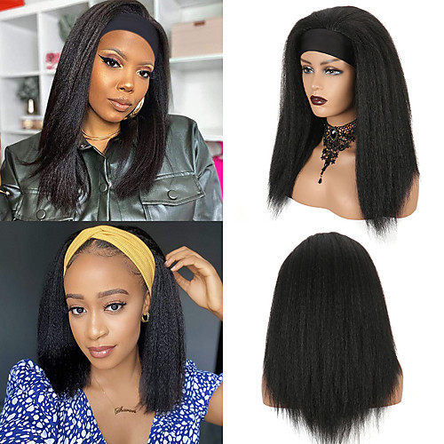 

amazon foreign trade wigs african explosive headgear wig female hair wigs hair band wig headgear