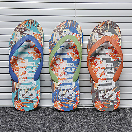 

Summer new beach flip flops casual men's slides outdoor wear beach slippers sandals manufacturers wholesale