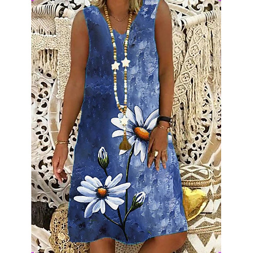 

2021 independent station amazon wish european and american women's summer new positioning printing strap women's dress