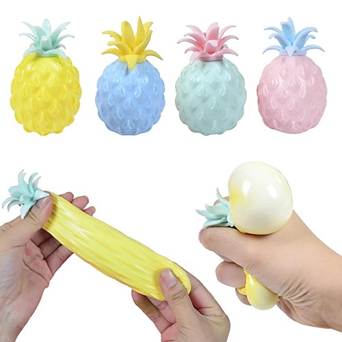 

1 pcs Pineapple Squeeze Toy Stress Relief Grape Ball Decompression Toys for Kids Adults Gift