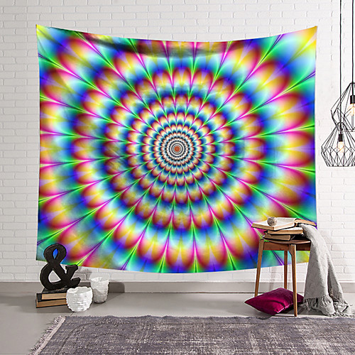 

Wall Tapestry Art Decor Blanket Curtain Hanging Home Bedroom Living Room Decoration Polyester Swirl