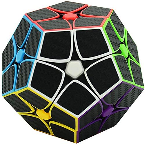 

ZCUBE 2x2 Megaminx Speed Cube 2x2x2 Carbon Fiber Megaminx Magic Cube Pentagonal Dodecahedron Cube Puzzle Toy Brain Teasers for Kids and Adults
