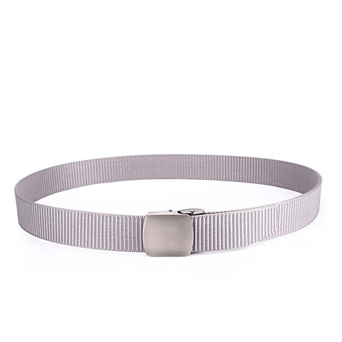 

Belt Men's Military Tactical Belt Wearable Quick Dry Breathable for Solid Colored Canvas Fall Spring Summer
