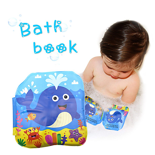 

PVC Bath Books Unbreakable Early Education Books Baby Toy Cloth Books