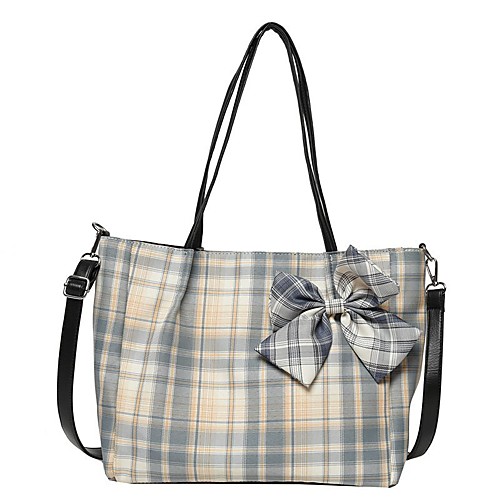 

Women's Bags Nylon Top Handle Bag Date Office & Career Tote Handbags Blue Purple Green