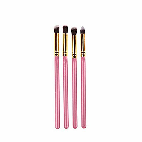 

makeup brush eye brush set eyeliner eyeshadow blending brush makeup tools cosmetic brushes kit 4 pcs for daily use brush sets (color : red, size : free size)