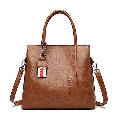 

Women's Bags Satchel Top Handle Bag Date Office & Career 2021 Handbags Wine Black Blue Purple