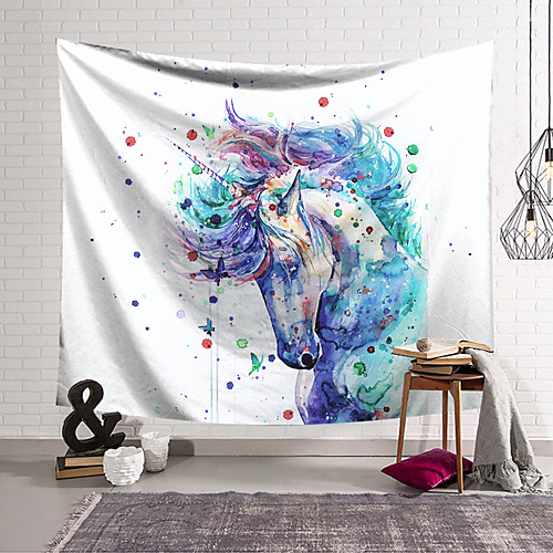 

Wall Tapestry Art Decor Blanket Curtain Hanging Home Bedroom Living Room Decoration Polyester Horse