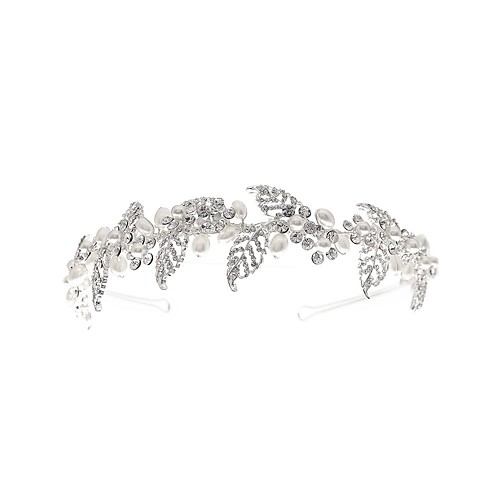 

Wedding Bridal Rhinestone Headpiece with Rhinestone 1 Piece Wedding / Special Occasion Headpiece
