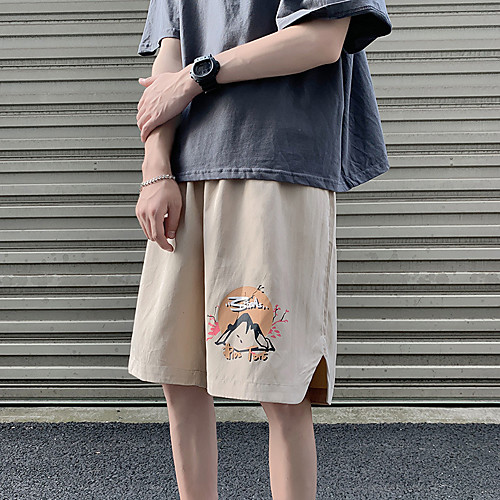 

Men's Jogger Shorts Side Pockets Drawstring Sport Athleisure Shorts Bottoms Breathable Moisture Wicking Soft Comfortable Everyday Use Casual Daily Outdoor Exercising