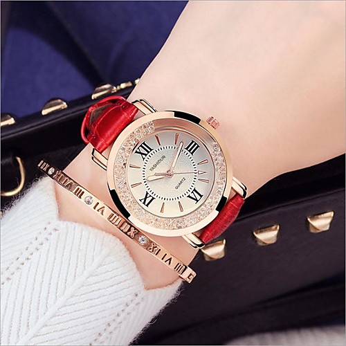 

Women's Quartz Watches Analog Quartz Stylish Fashion Creative / PU Leather