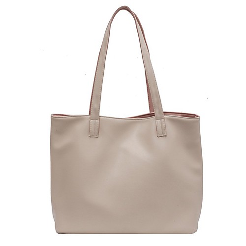 

Women's Bags Tote Date Office & Career 2021 Handbags Black Orange Green Beige