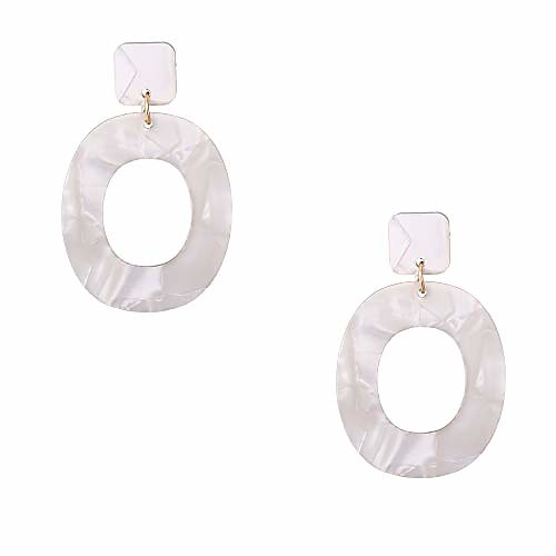 

round dangle earrings drop hoops studs cuffs ear wrap pin vine dangling retro charms jewelry white plated