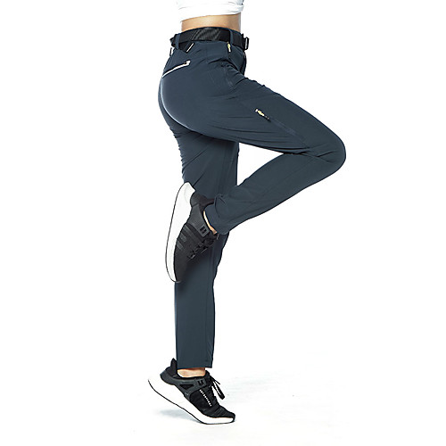 

Women's Hiking Pants Trousers Solid Color Summer Outdoor Quick Dry Breathable Stretchy Sweat wicking Pants / Trousers Black Grey Fishing Climbing Beach M L XL XXL XXXL
