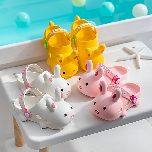 

Children's Slippers Summer Indoor Non-Slip Cartoon Cute Female Baby Bathroom Bath Non-Slip Slippers Male Baby Wholesale