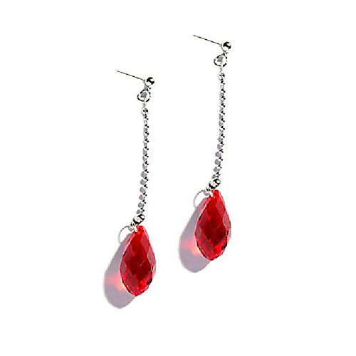 

myphotogifts kurapika earring for hunter x hunter cosplay red, large earbob