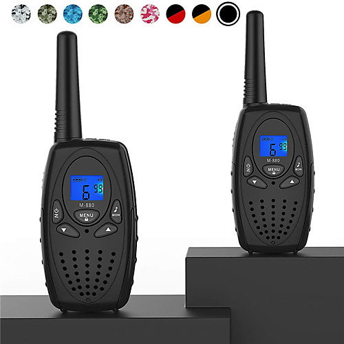 

Walkie Talkies for Adults, Two Way Radio Long Range with VOX Belt Clip/Hand Held Walky Talky with 22 Channel 3 Miles for Family Home Cruise Ship Camping Hiking (Black 2 in 1)