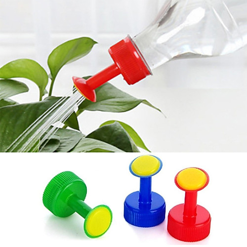 

5pcs Bottle Cap Sprinkler PVC Plastic Watering Caliber Little Nozzle Sprinkler Head Watering Vegetables Mist Nozzle