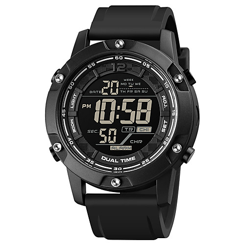 

SKMEI Men's Sport Watch Digital Digital Sporty Modern Style Calendar / date / day Chronograph Alarm Clock / One Year / Silicone