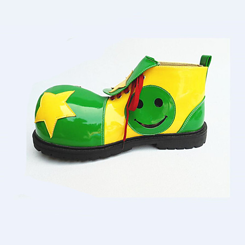 

Unisex Circus Shoes Funny & Reluctant Novelty Halloween PU Green / Yellow Blue Yellow bright red Shoes