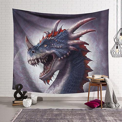 

Wall Tapestry Art Decor Blanket Curtain Hanging Home Bedroom Living Room Decoration Polyester Dragon