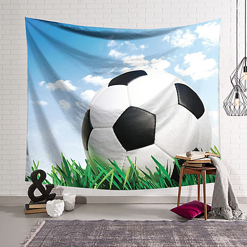 

Wall Tapestry Art Decor Blanket Curtain Hanging Home Bedroom Living Room Decoration Polyester Football