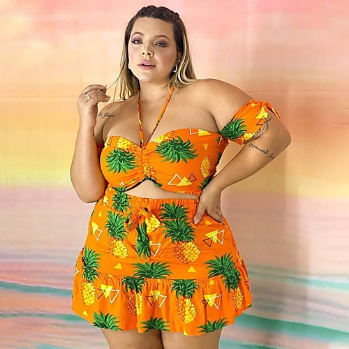 

aliexpress 200 catties cross-border plus size women's clothing 2021 spring new fat sister digital printing casual suit women