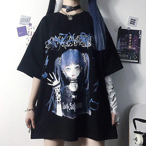 

Inspired by letter Cosplay Cosplay Costume T-shirt 100% Polyester Print T-shirt For Men's / Women's