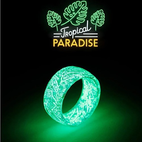 

Ring Modern Style Light Blue Yellow Green Plastics Resin Fashion Luminous Patterned New 1pc / Anniversary