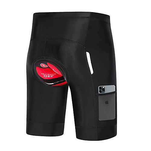 

CAWANFLY Men's Cycling Padded Shorts Cycling MTB Shorts Summer Lycra Bike Shorts Pants Padded Shorts / Chamois Quick Dry Sports Black Mountain Bike MTB Road Bike Cycling Clothing Apparel Bike Wear