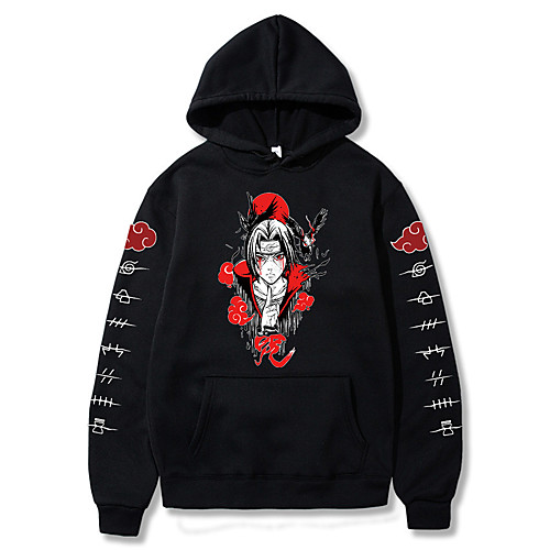 

Inspired by Naruto Akatsuki Anime Cartoon Polyster Print Harajuku Graphic Kawaii Hoodie For Women's / Men's