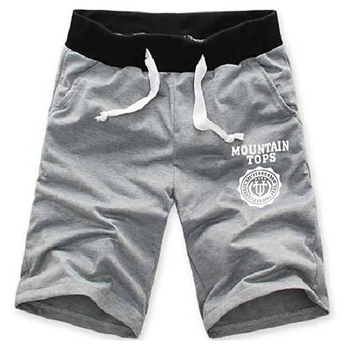 

casual mens Boardshorts cargo shorts pants summer beach Running Athletic sport joggers plain half trousers gray