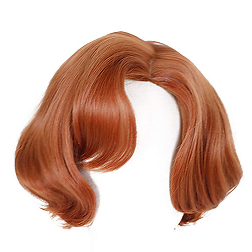 

Halloween Costumes Beth Harmon Wig Queens Gambit Wig Short Brown Curly Wig Auburn Hair Ginger Orange Wavy Wig Blonde Hair Cosplay Costume Accessories