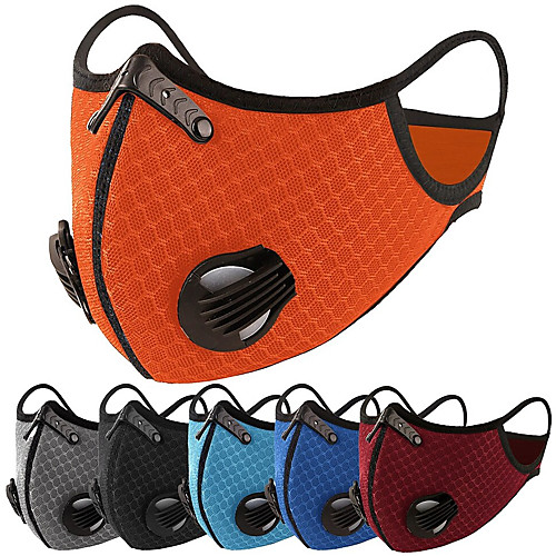 

Sports Mask Breathable Soft Comfortable Bike / Cycling Red for Unisex Adults' Cycling / Bike Bike / Bicycle Solid Color 1pc