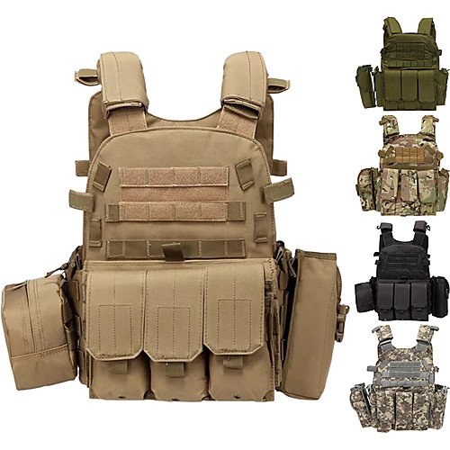 

tactical vest softair vest waterproof airsoft tactical vest barbarians adjustable combat vest for camping hiking cs field outdoor combat training