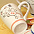 Japanese Lucky Cat Hand Made Ceramic Couples Cup Lovers Gift Package 46 34